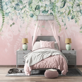Фото в интерьере pink and green foliage