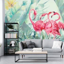Фото в интерьере flamingo green k