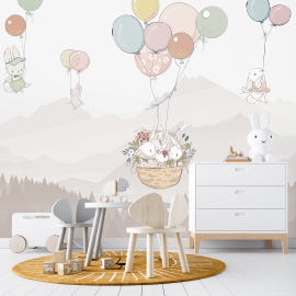 Фото в интерьере flying bunnies