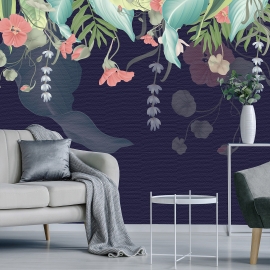 Фото в интерьере FALLING FLOWERS